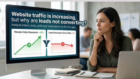 Why Is My Website Getting Traffic but No Leads?
